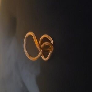 Golden Knot Statement Ring